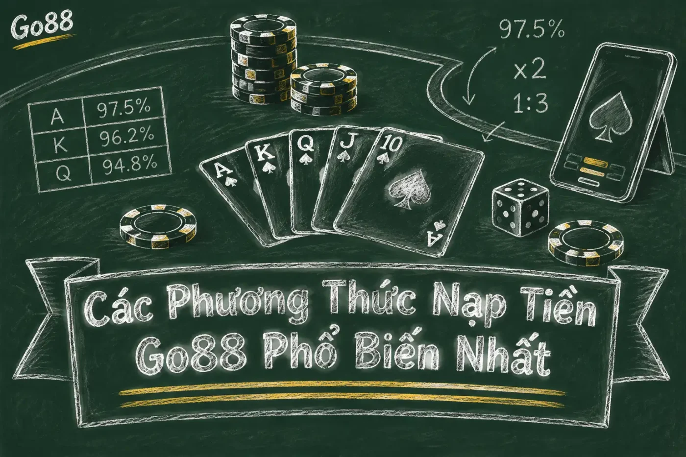 Hiện tại tháng 10 năm 2026, Go88 cung cấp 3 nhóm phương thức nạp tiền chính được người chơi ưa chuộng nhất - Hướng Dẫn Nạp