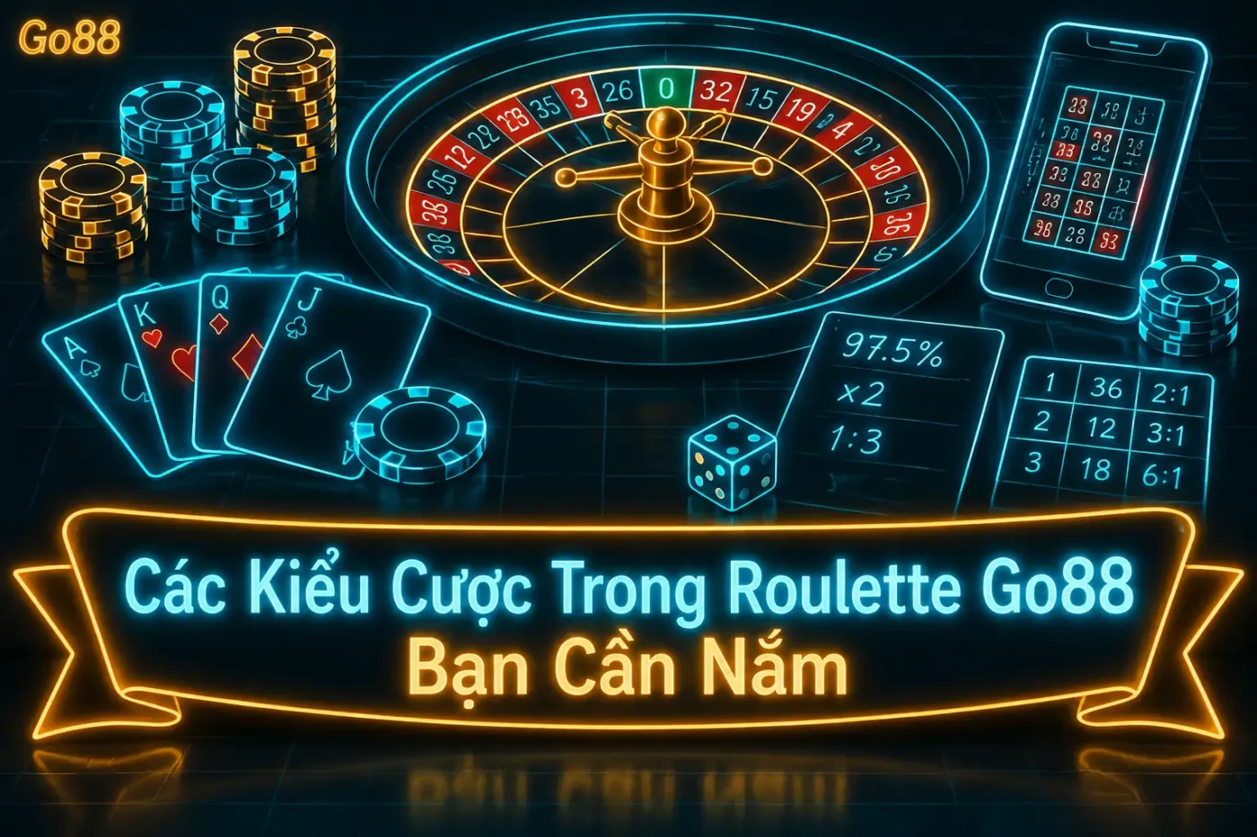 Đừng lo lắng nếu bạn chưa biết cách đặt cược nhé - Roulette Go88 – Vòng Quay May Mắn Trúng Thưởng Lớn